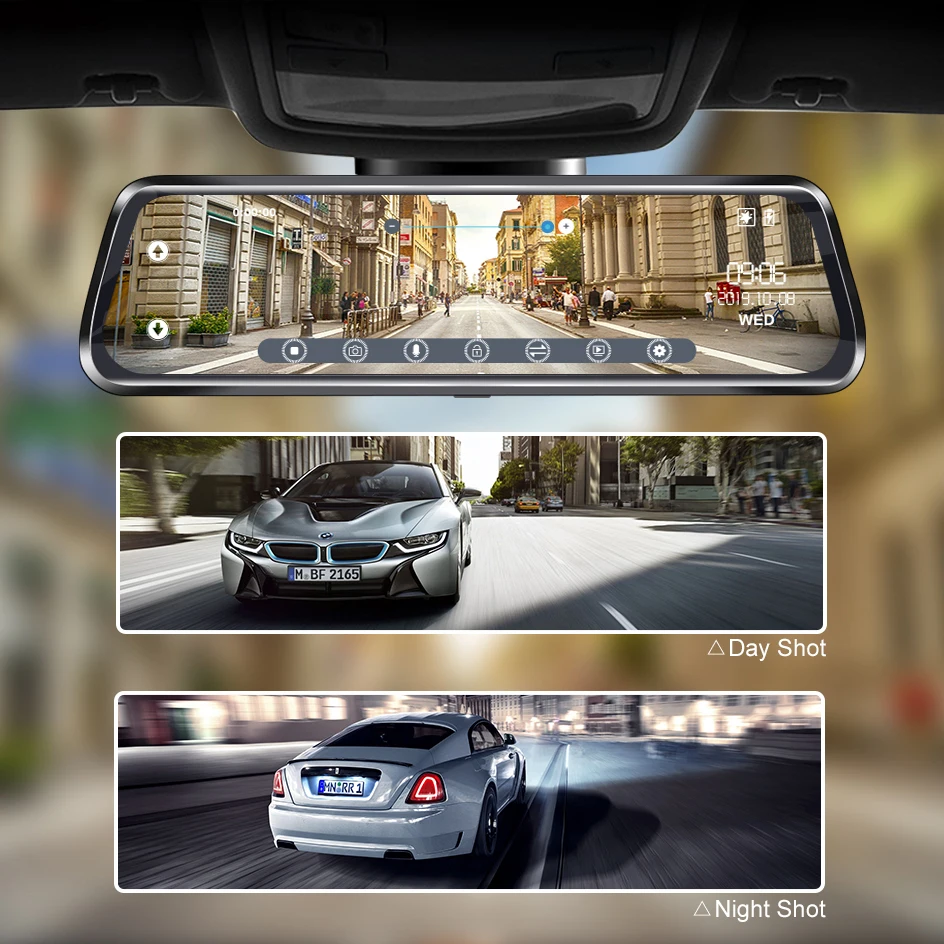 Автомобильный видеорегистратор A980, 4G, Android 8,1, ADAS, 10 дюймов, СТРИМ, медиа, видеорегистратор, автомобильная камера, видеорегистратор, gps навигация, 1080 P, wifi