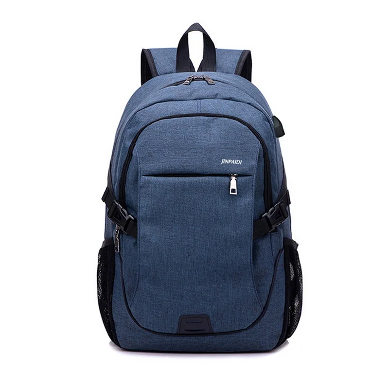 Мужской рюкзак сумка бренд 15,6 дюймов ноутбук Mochila для мужчин водонепроницаемый рюкзак школьная сумка рюкзак 32*18*48 см - Цвет: dark blue1