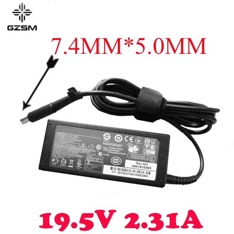 19 5 V 2.31A блок питания для ноутбука hp EliteBook 840 G1/J8U02UT 9470m D4Q42US # ABA адаптер HSTNN-DC35 696607-002