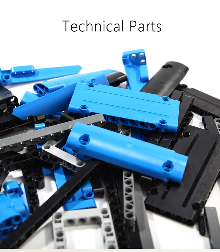 13073 Technic приложение Радиоуправляемый автомобиль, игрушки синий гоночный автомобиль C63 набор строительных блоков Кирпичи функция двигателя Модель автомобиля детские игрушки подарки
