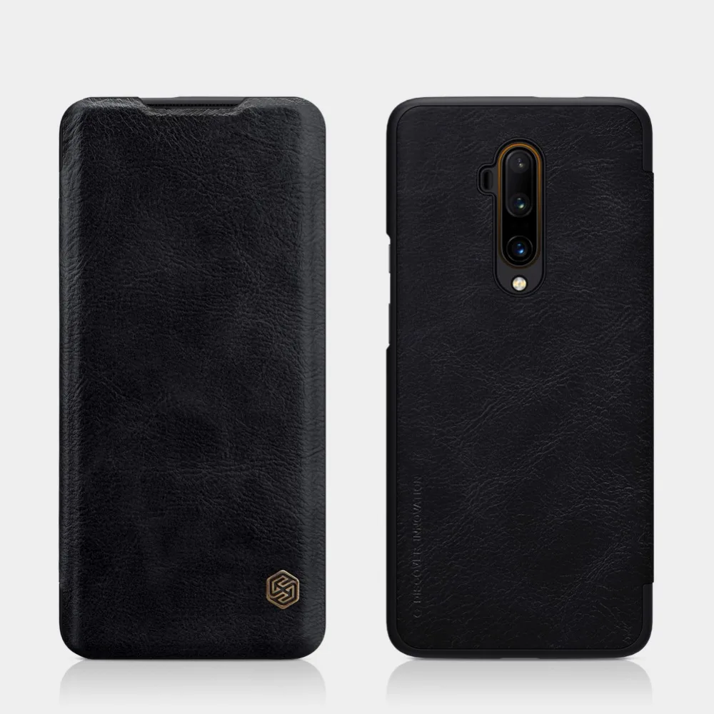 Для Oneplus 7T 7 Pro чехол серия Nillkin Qin откидной кожаный чехол Роскошная задняя крышка Oneplus 7T 7 Pro 6 5T 5 3 деловой чехол для телефона