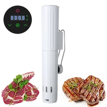 

12 Months Warranty IPX7 Waterproof Vacuum Sous Vide Cooker 2000W Immersion Circulator Accurate Cooking With LED Digital Display