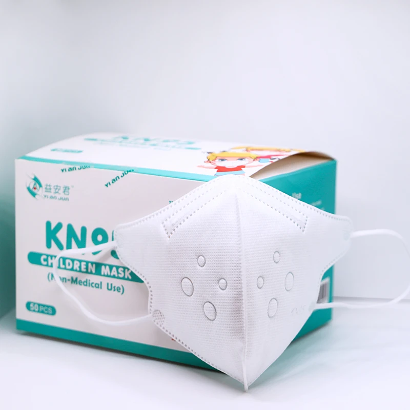 Mascarilla protectora KN95 de 5 capas para niños y niñas, máscara de seguridad FFP3 para chico de 3 a 13 años, FFP2