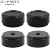 20mm-10mm MINI CNC Machined Solid Full Aluminum Isolation Feet Stands Damper Floor Base For Speaker AMP Computer Monitor 4PCS 2