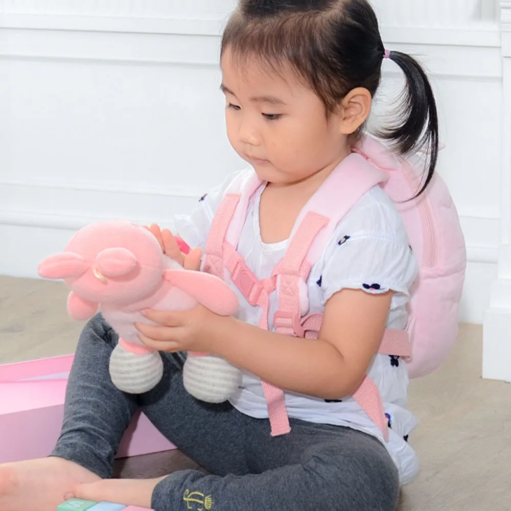 Metoo детские плюшевые игрушки милый ребенок Регулируемый Анти-потеря Рюкзак Kawaii кукла Съемная детская школьная сумка через плечо в детском саду