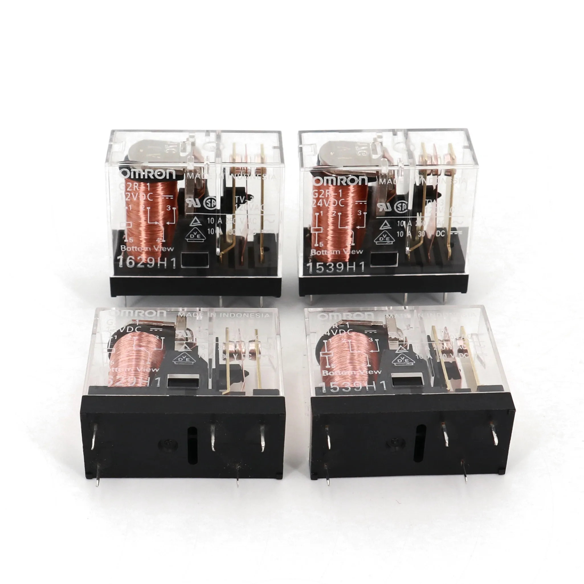 10 шт. Omron G2R 1 DC12V/24V печатного монтажа 5Pin реле мощности спдт 10A/250VAC|Реле| |