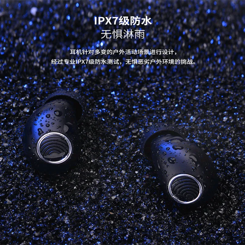 Новинка, TWS SoundMAGIC TWS50, настоящие беспроводные Bluetooth наушники, наушники-вкладыши для бега, спортивные, IPX7, водонепроницаемые, для мобильного телефона, универсальные