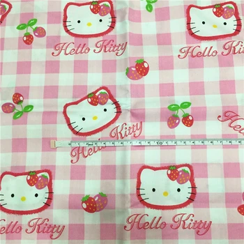 

high quality Cotton Twill Printed Fabric For Baby Patchwork Sewing Quilting Fat Quarters Child DIY Fabric Bundle