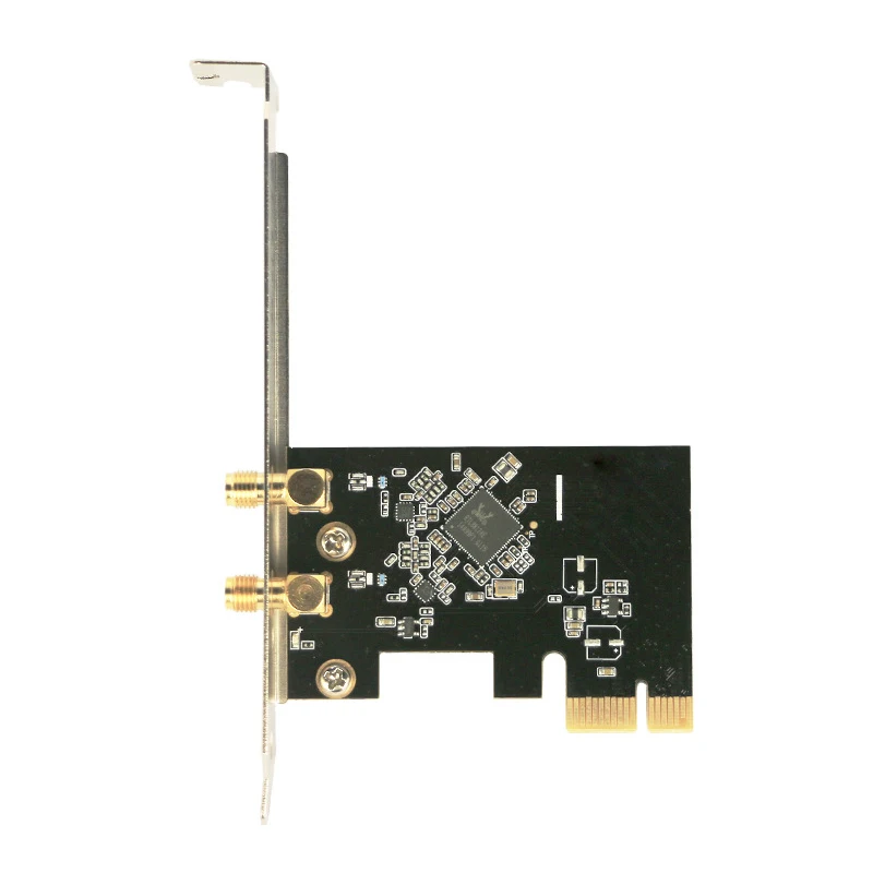 Беспроводная Pci-E Wifi карта 1300 М Ac двухдиапазонный сетевой адаптер Ethernet 2 X Антенна