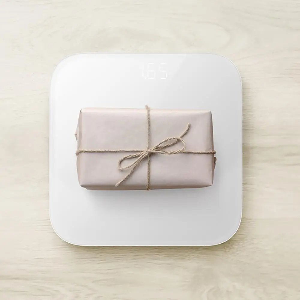Xiaomi электронные весы 2 интеллектуальная весовая машина светодиодный дисплей