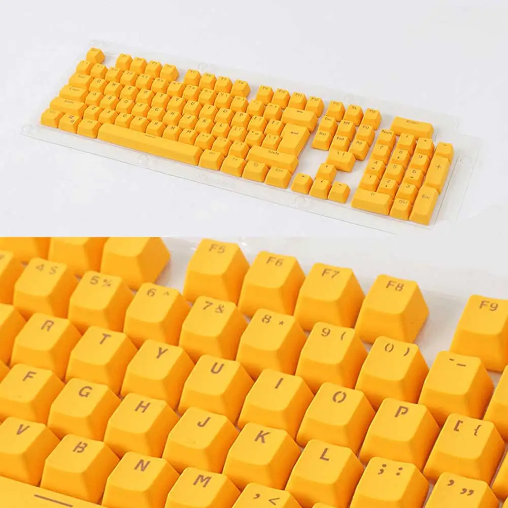 PBT английская Languag iso Key cap s разнообразие цветов выбор механической клавиатуры Клавишные переключатели 104 клавиш для Cherry MX
