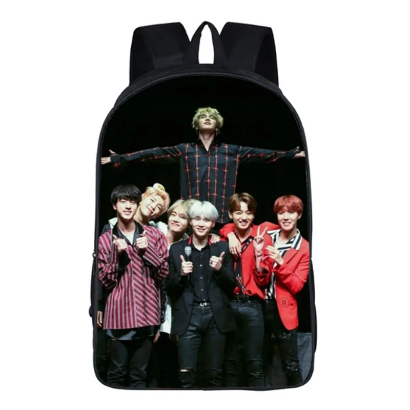 Школьный рюкзак Sac A Dos Kpop K-pop K Pop школьный рюкзак для девочек-подростков - Цвет: backpack 1