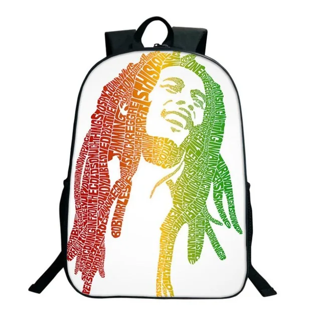 New Music Bob Marley Backpacks For Children 3D Printed School Bags Fashion Girl&ampBoy Book Good Quality Mochilas Kids | Багаж и сумки
