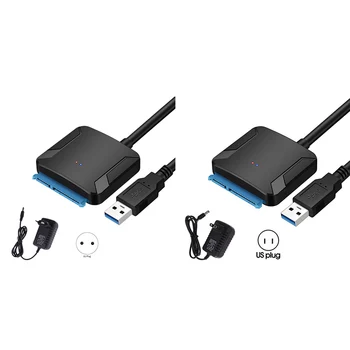 

SATA to USB 3.0 Adapter Cable for USB 3.0 to 2.5 Inch SATA III Laptop Hard Drive Convert Cables USB to SATA