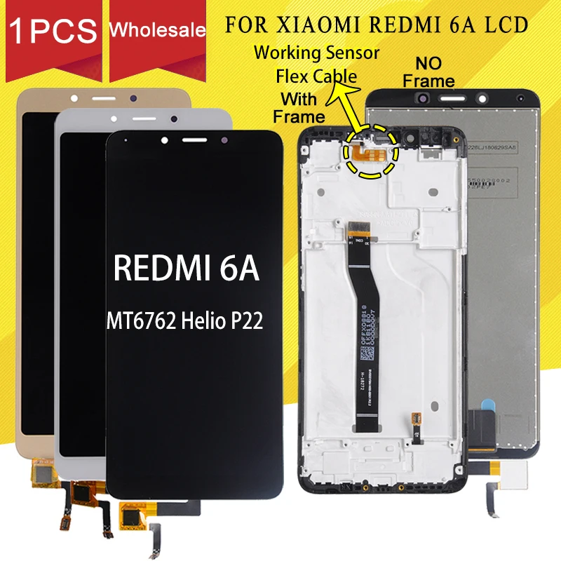 Акция Dinamico для Xiaomi Redmi 6A ЖК экран Сенсорная панель дигитайзер сборка RedMi 6 дисплей