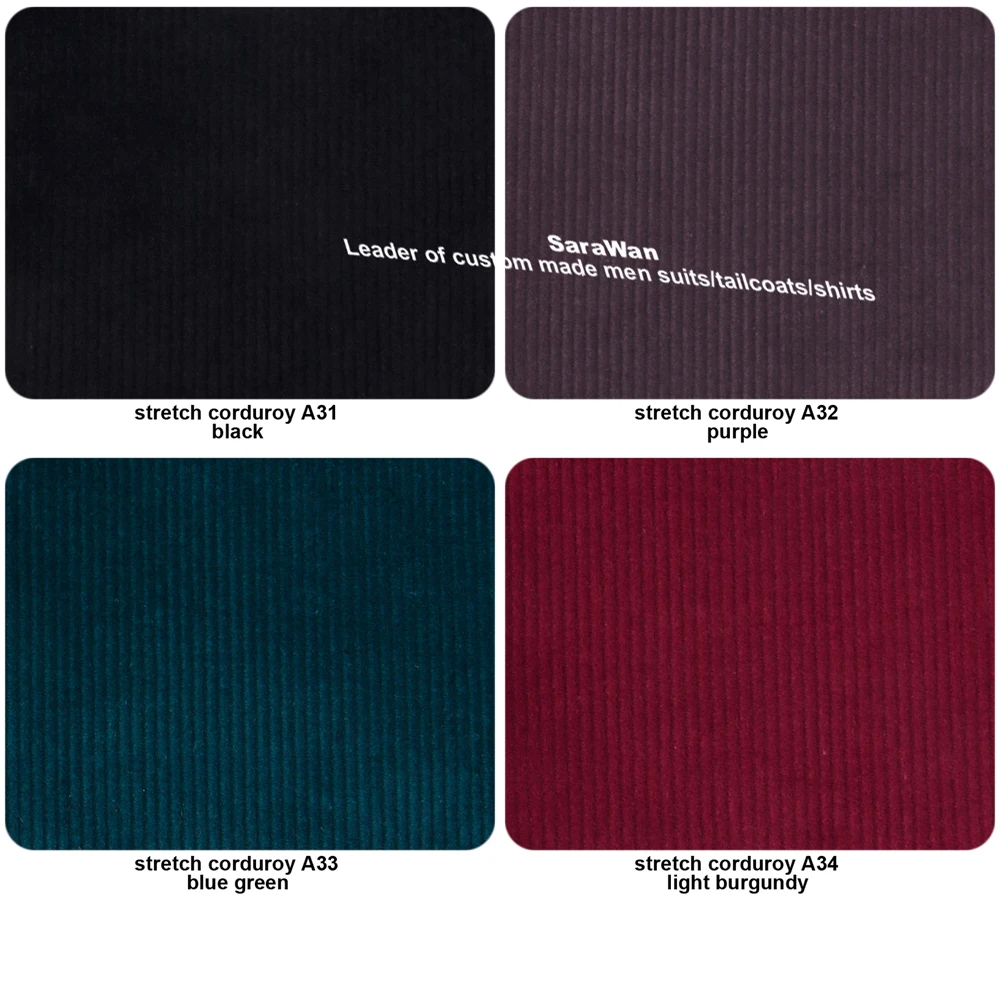 Fashion Slim-Fit Stretch Corduroy Pants Tailored Warm Corduroy Trousers Custom Made Pants Stretch Cotton Skinny Corduroy Pants