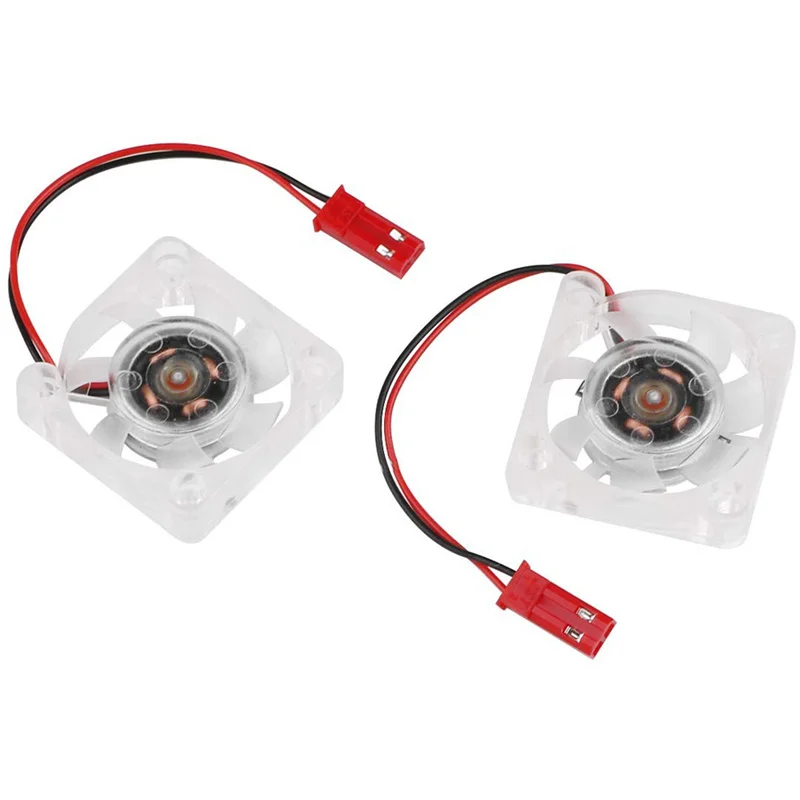 2pcs For Raspberry Pi 4 Fan Raspberry Pi DC Brushless CPU LED Cooling Fan 30mm 3010 Fan Cooler For Raspberry Pi Model B 3B + 2B+