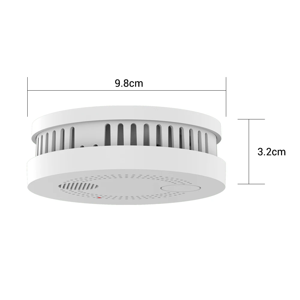 CPVan 5pcs/Lot WiFi Smoke Alarm Smoke Detector Fire Protection Portable Fire Alarm for Home Security System