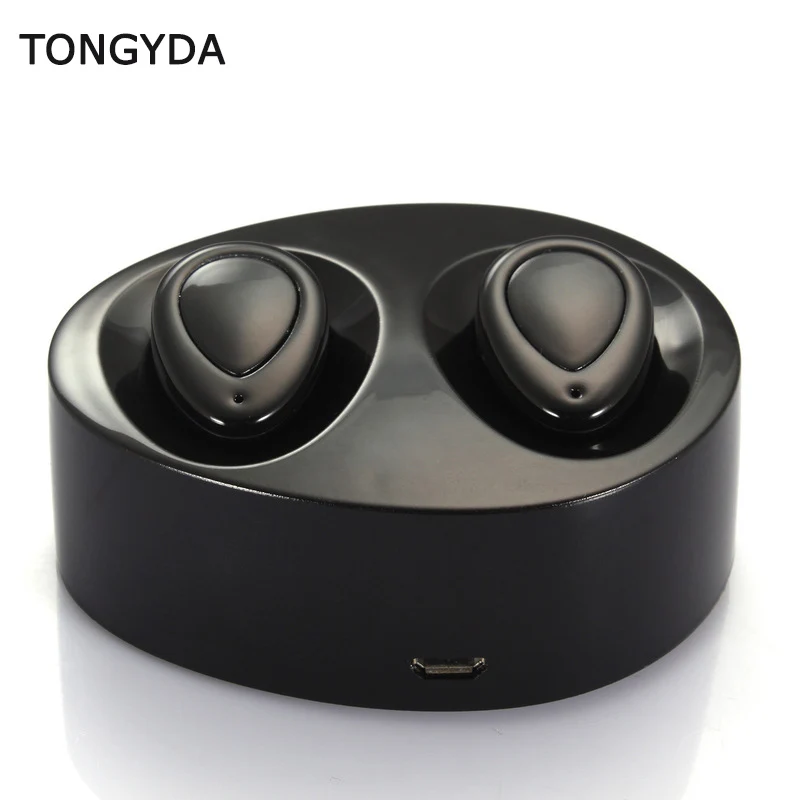 

2020 TONGYDA TWS Wireless Binaural Bluetooth Earphones With Charger Box Mini In-Ear Bluetooth Headset Stereo Music For Phones