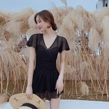 Купальный костюм слитный женский размера плюс одежда для плавания трендовый купальный костюм для женщин купальник бикини цельный купальный костюм трикини Mujer Sea