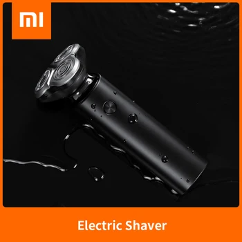 

Original XIAOMI MIJIA Electric Shaver S500 Portable Flex Razor 3 Head Dry Wet Shaving Washable Beard Trimmer Best Gift