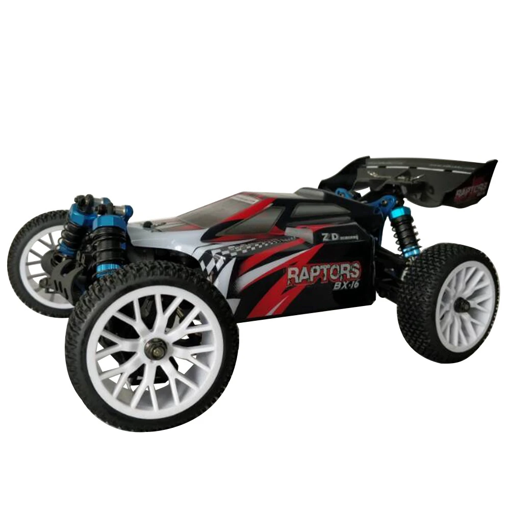 RC 1/16 2,4G 4WD 55 км/ч бесщеточный гоночный автомобиль Rc внедорожный Багги RTR игрушки-красный грузовик Wltoys RC автомобиль 1:16 автомобиль дистанционного управления - Цвет: Black