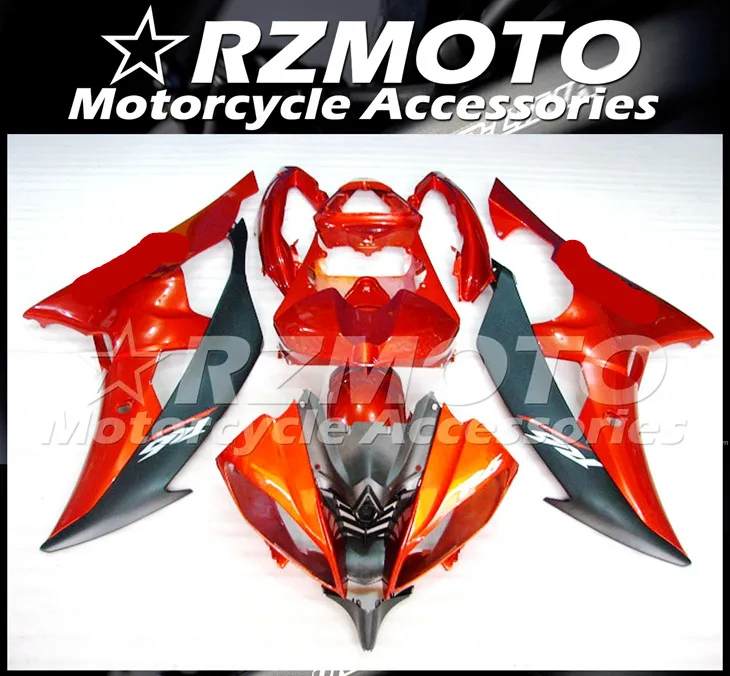 ABS мотоцикл обтекатель комплект для YAMAHA YZF R6 2008- год кузов литьевая форма Магазин № 1788