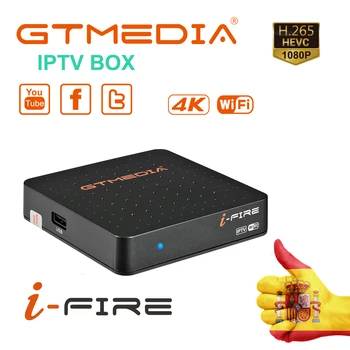 

GTMEDIA ifire Box TV Decoder FULL HD 1080P H.265 Built-in WIFI module support Spain GTplayer Digital Set Top Box