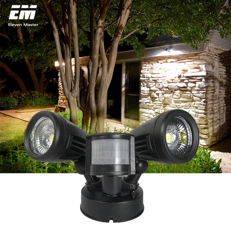

Led Flood Light 220V-240V Outdoor Spotlight Floodlight 2 Head 13/26W Wall Lamp Reflector IP54 Waterproof Garden Lighting ZFG0009