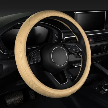 

Car Steering Wheel Cover Pu Leather Diameter 38cm for Opel Astra G H J F K Corsa B C D E Mokka X Vectra A B C Zafira A B Tourer