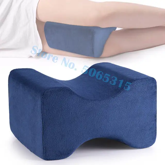 Knee Pillow Memory Foam Leg Pillows Relax Leg Back Hip Pain Relief