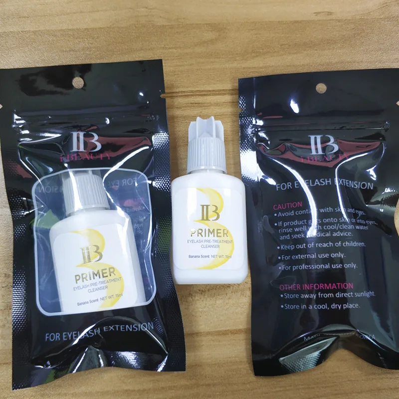 Профессиональный 2 бутылки/лот ibeauty праймер для наращивания ресниц клеевой