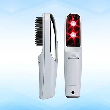 

1PC Electric Massage Comb Anti-hair Loss Hairdressing Comb (Without Battery)