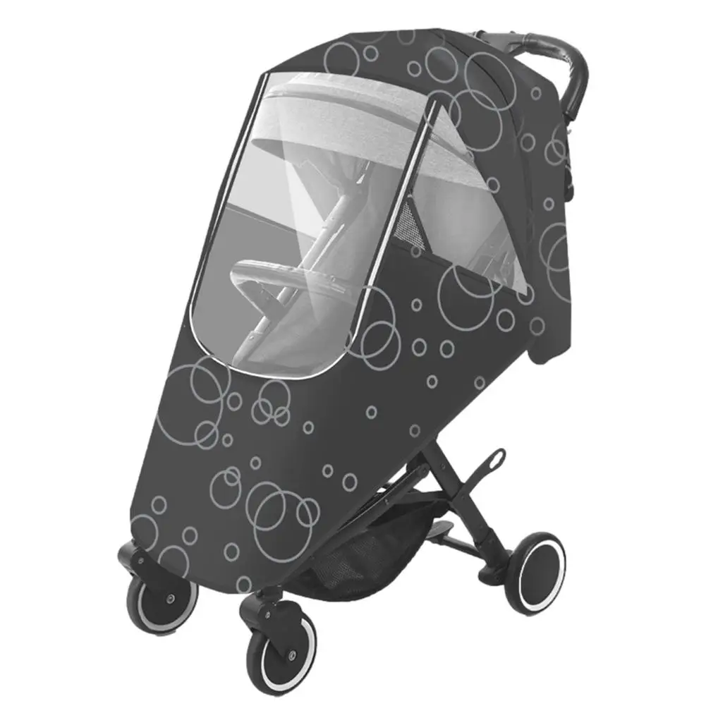 baby stroller accessories diy	 Universal Stroller Rain Cover Waterproof Wind Dust Shield Baby Pushchair Pram Newborn Trolley Protection Accessory Zipper Open hot mom baby stroller accessories Baby Strollers