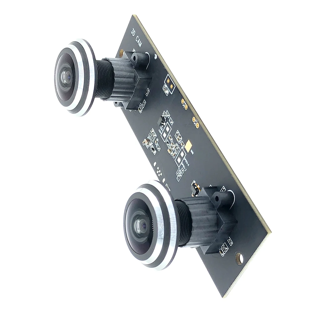 HD камера &quotрыбий глаз&quot широкоугольная Гибкая синхронизация стерео веб двойной