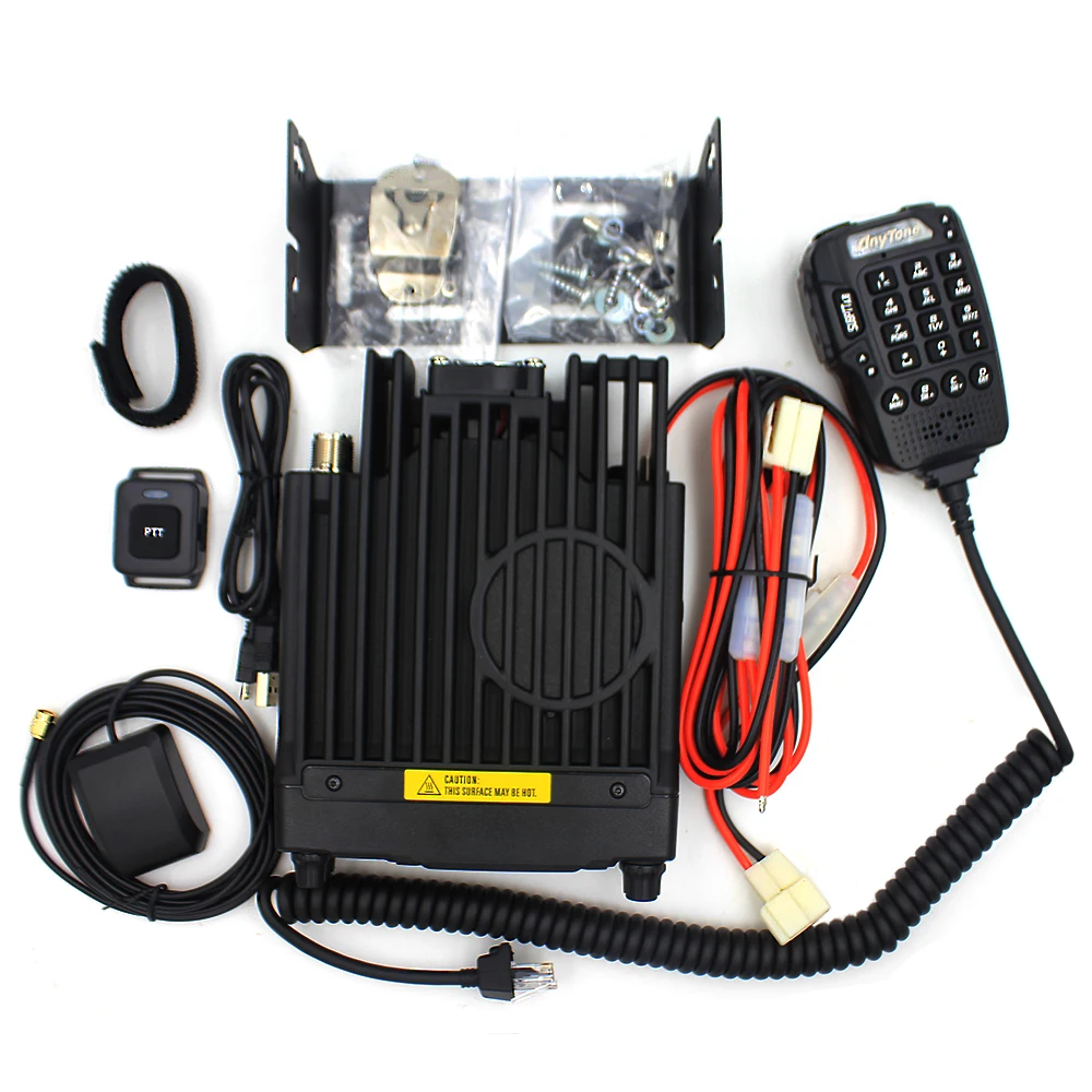 Автомобильный радиоприемник Anytone аналоговый ДМР УВЧ/УКВ 4000 каналов с GPS APRS Bluetooth