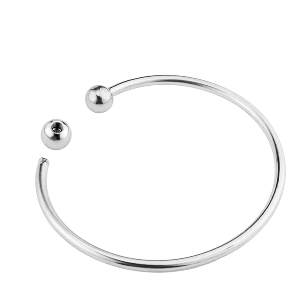 2pcs/lot Stainless Steel Unscrew Adjustable Cuff Bangle Bracelets Blanks