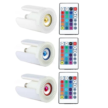 

E27 LED RGB Folding Garage Football Light Bluetooth Music Bulb for Lighting