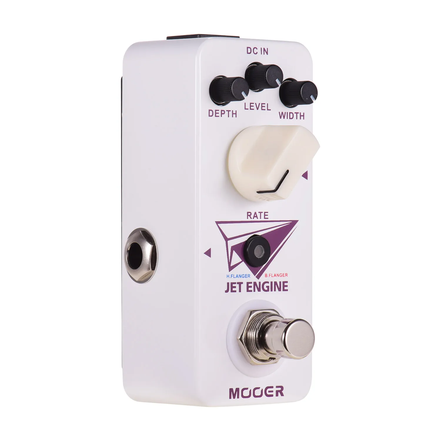 Mooer Jet Engine Digital multi-частота Flanger педаль эффектов для электрогитары True Bypass Micro Series Compact Pedal