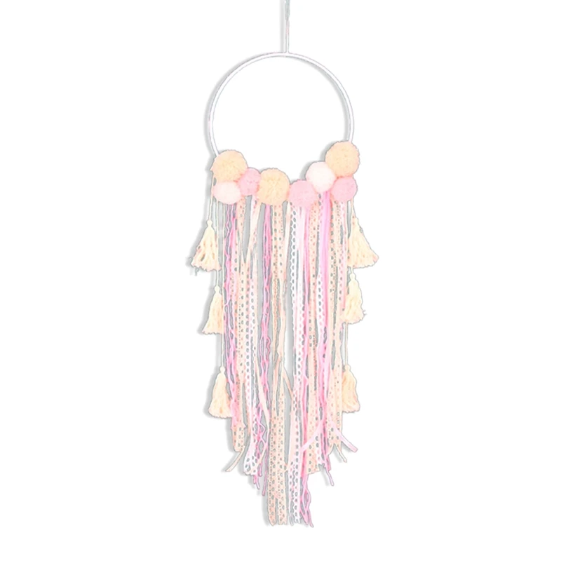 New-Dream Catcher Handmade Cotton Thread Dream Catcher Room Decoration Tassel Dreamcatchers Wall Hanging Decor Kids Gift