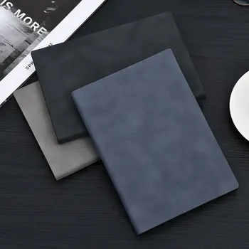 

Soft PU Leather Notebook Writing Journal A5 Portable Notebook Home Daily Office Business Travel Notepad