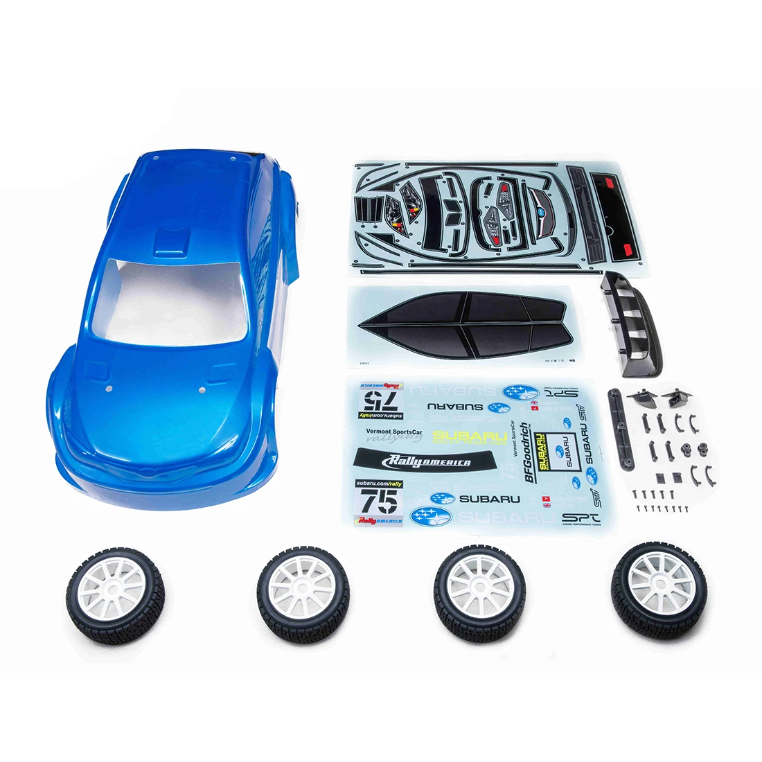 KING MOTOR KM-RX 1/7 4WD Brushless Waterproof Electric Remote Control Rally Car