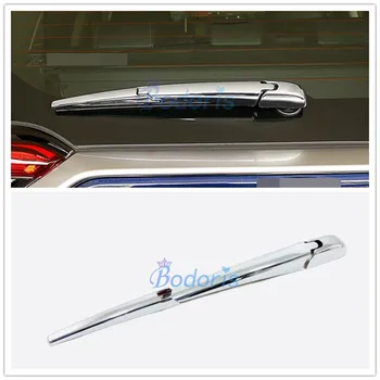

For Toyota RAV4 XA50 2019 2020 Carbon Fiber Color Rear Window Rain Water Wiper Cover Trim Chrome Car Styling Accessories