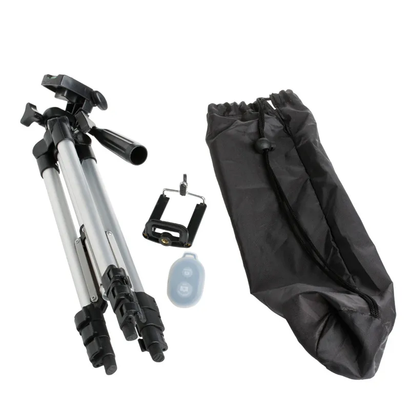 

Aluminium Camera Stand Tripod Holder+Remote Bluetooth Control For 6S 6 5S