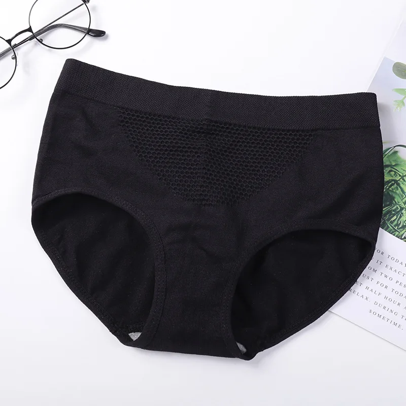 CXZD women Menstrual Panties Leak Proof  Physiological Pants Women Underwear Period Cotton Waterproof Briefs (8)