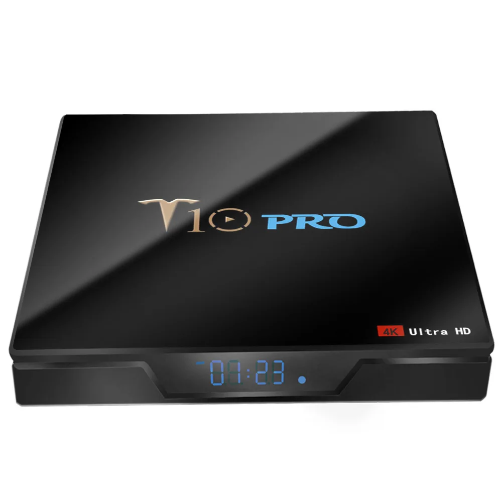 Smart Android tv Box t10 Amlogic S905X2 4 Гб ОЗУ 64 ГБ 32 ГБ wifi медиаплеер 4K для Google Youtube телеприставка для samsung Xiaomi