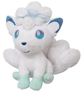 

Original Pocket Monster Alola Vulpix Plush Doll Stuffed Animal Toy Poke Figure 17cm Kid Gift