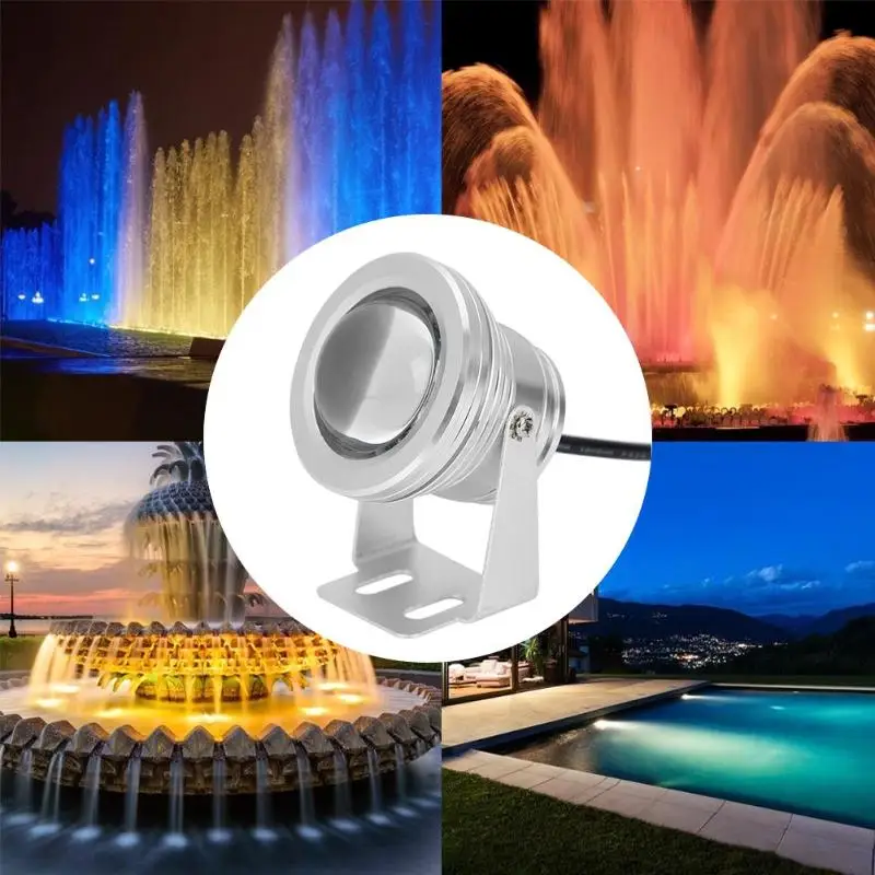 Светодиодный подводный фонтанный светильник лампа для бассейна IP65