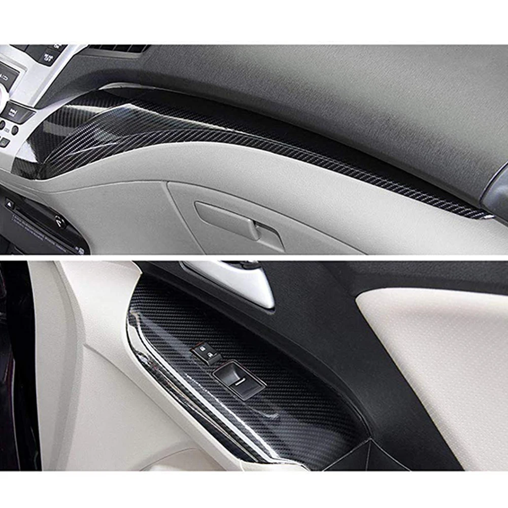 6D Waterproof Carbon Fiber Car Wrap Sticker Decal Protection Film Decoration