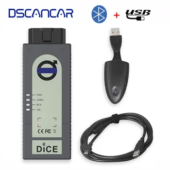 

New Arrival 2014D VIDA DICE Diagnostic Tool for VOLVO Support both Bluetooth Version and USB Version